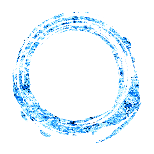 Işıl ışıl mavi Japon tarzı dairesel malzeme