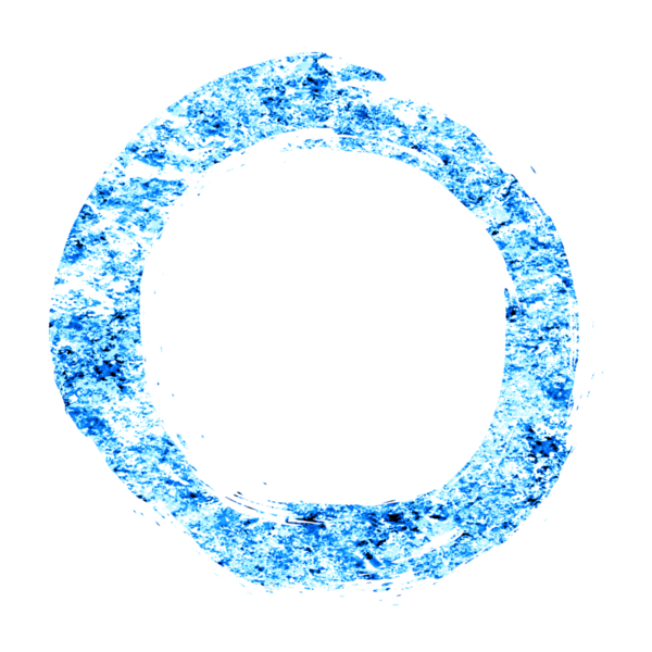 Işıl ışıl mavi Japon tarzı dairesel malzeme