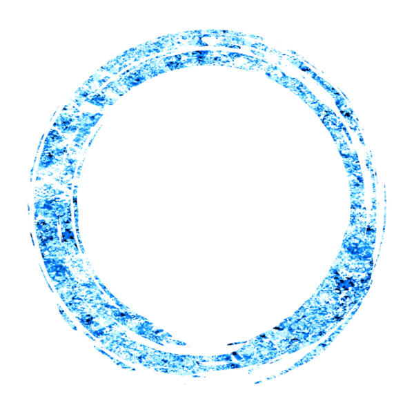 Işıl ışıl mavi Japon tarzı dairesel malzeme