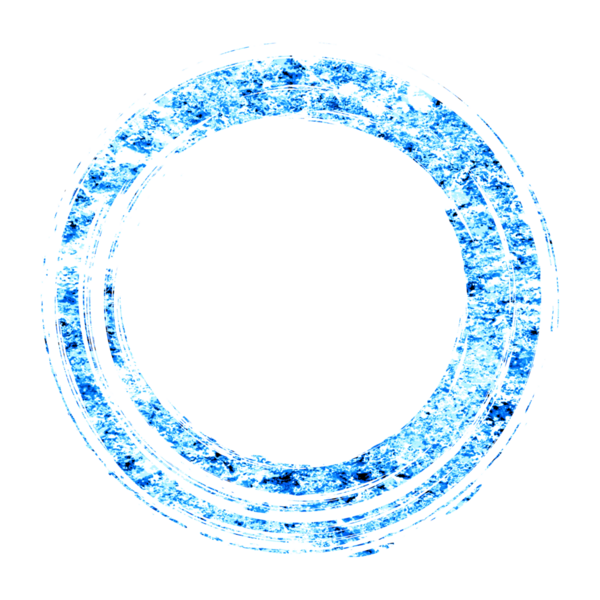 Işıl ışıl mavi Japon tarzı dairesel malzeme