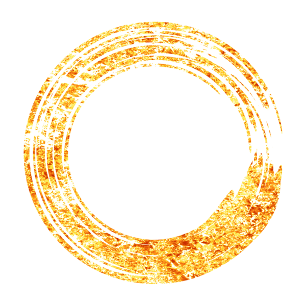 Işıl ışıl, altın renkli, Japon tarzı dairesel tasarım elementi..