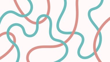 El çizimi renkli arkaplanlı karalama tasarımı. Parlak şirin elementlerle basit çocuksu karalama arkaplanı. Çağdaş trend vektör arkaplanı