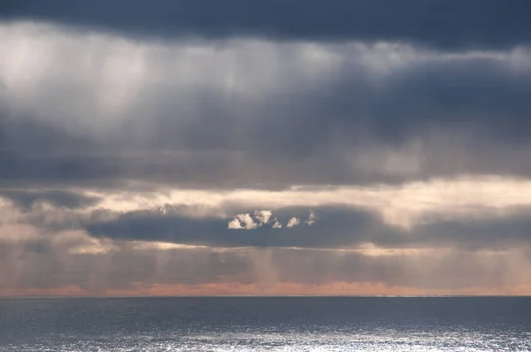 Cielo Tormentoso Sobre Océano Atlántico —  Fotos de Stock