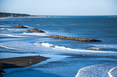 Mar del Plata sahilinin manzarası