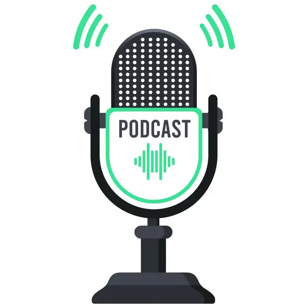 Bu Podcast simgesi podcaster 'lar, yayıncılar ve profesyonel görünümlü ses içeriği oluşturmak isteyen herkes için mükemmel..