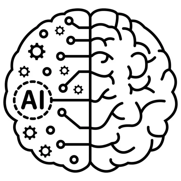 İnsan & Yapay Zeka Beyin Vektörü