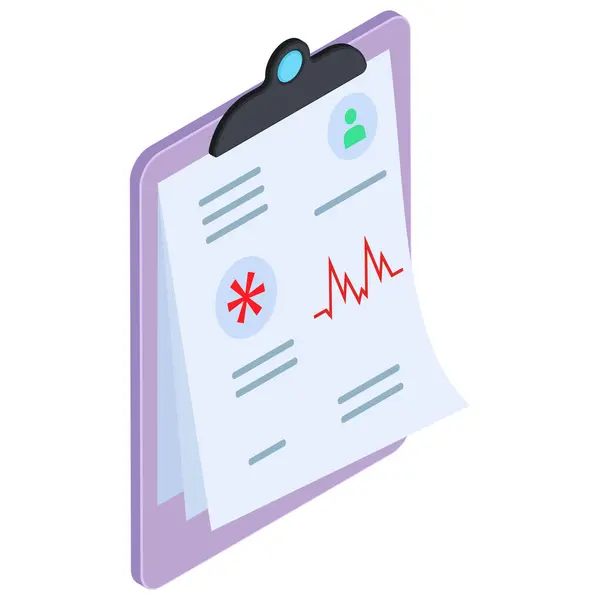 Kalp atışlı Isometric Tıbbi Raporu