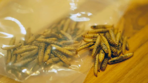 A Bag of Dried Black Soldier Fly Larvae, a Novel Protein Source