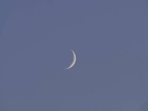 Місяць Зірки Небі — стокове фото