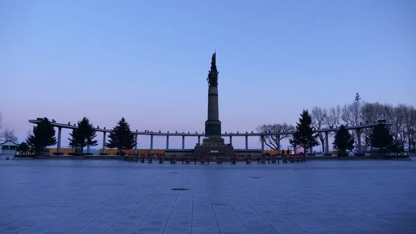 이스라 도시의 기념비 — 스톡 사진