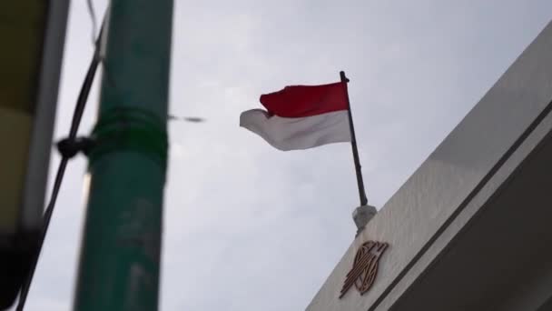 Alte Stadt Jakarta Dezember 2023 Sieht Schön Aus Von Der — Stockvideo