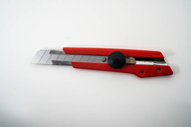 Kater bıçağını beyaza kopyalama alanı ile izole et