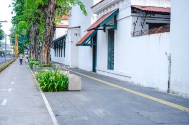 Eski şehir Jakarta, 20 Temmuz 2024 - Eski şehrin sokakları turistik bir yerdir..