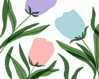 şablonlar için çiçek arkaplan tasarımı.