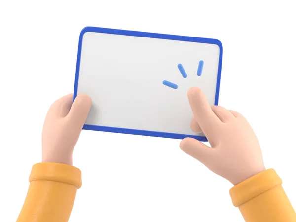 Hand Tablet — Stock Photo, Image
