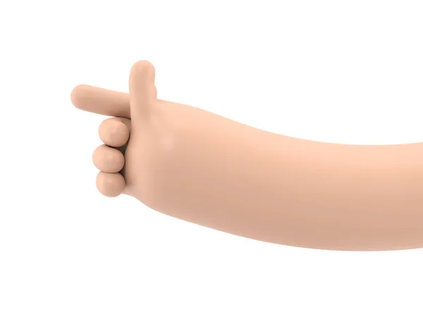 Ilustracja Ludzkiej Ręki Pokazując Znak — Zdjęcie stockowe