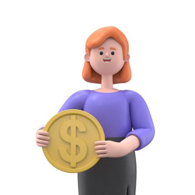 Çizgi film karakterlerinin 3 boyutlu tasviri iş kavramı. İnsanlar çeşitli pozlarda, ellerinde aletler ve hareketler tutuyorlar. kariyer materyali 3D oluşturma