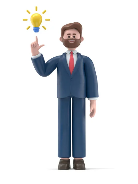 Illustrazione Personaggi Dei Cartoni Animati Business Concept People Sono Varie — Foto Stock