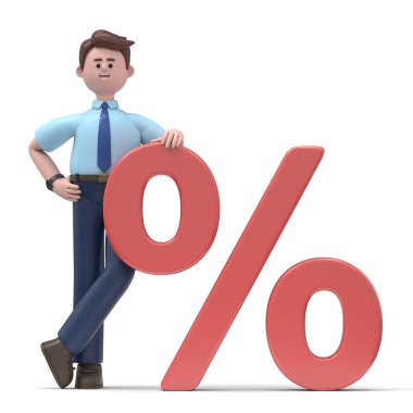 Çizgi film karakterlerinin 3 boyutlu tasviri iş kavramı. İnsanlar çeşitli pozlarda, ellerinde aletler ve hareketler tutuyorlar. kariyer materyali 3D oluşturma