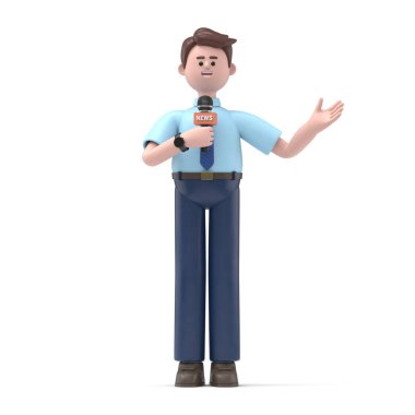 Çizgi film karakterlerinin 3 boyutlu tasviri iş kavramı. İnsanlar çeşitli pozlarda, ellerinde aletler ve hareketler tutuyorlar. kariyer materyali 3D oluşturma