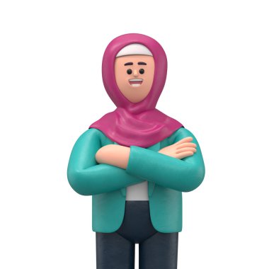 Çizgi film karakterlerinin 3 boyutlu tasviri iş kavramı. İnsanlar çeşitli pozlarda, ellerinde aletler ve hareketler tutuyorlar. kariyer materyali 3D oluşturma