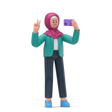 Çizgi film karakterlerinin 3 boyutlu tasviri iş kavramı. İnsanlar çeşitli pozlarda, ellerinde aletler ve hareketler tutuyorlar. kariyer materyali 3D oluşturma