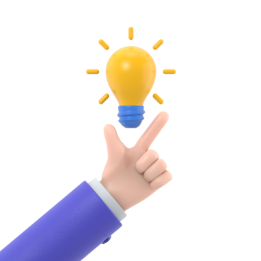 Ampulü işaret etmek büyük bir fikir. Yeni yaratıcı fikirlerim var. Problem çözümü metafor3d düz tasarım. Düşünme süreci. El hareketi Benzer. PNG dosyalarını şeffaf arkaplan ile gönderir.