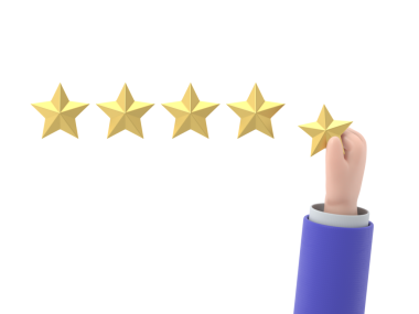 Yıldız derecesi. Bir altın yıldız tutuyordu, beş vermek için. Geri bildirim konsepti. Değerlendirme sistemi. Pozitif eleştiri. 3D düz tasarım. Kaliteli çalışma. Saydam arkaplan içeren PNG dosyalarını gönderir.