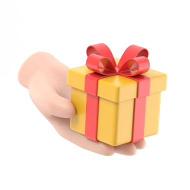 Çizgi film Jest Simgesi Mockup.3d simgesi elinde. karikatür kol tutma hareketi, şeffaf arkaplan ile PNG dosyalarını destekler.