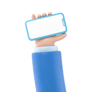 Şeffaf arka planlar, akıllı telefona dokunan 33D model siyah derili el. cep telefonu kullanımının çizgi film simgesi veya maketi, şeffaf arkaplanı olan PNG dosyalarını destekler.