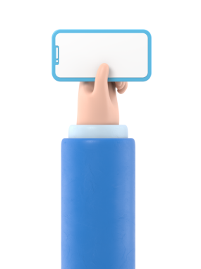 Şeffaf arka planlar, akıllı telefona dokunan 33D model siyah derili el. cep telefonu kullanımının çizgi film simgesi veya maketi, şeffaf arkaplanı olan PNG dosyalarını destekler.