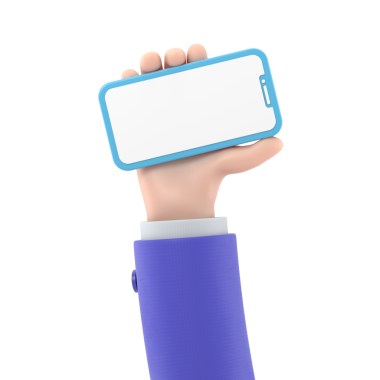 Şeffaf arka planlar, akıllı telefona dokunan 33D model siyah derili el. cep telefonu kullanımının çizgi film simgesi veya maketi, şeffaf arkaplanı olan PNG dosyalarını destekler.