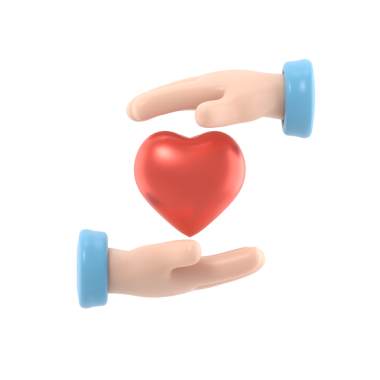 Sağlık sigortası konsepti. Sağlığı koruma. Sağlık sigortası. Doktor avuç içleri kalbi korur. Sembol sağlık hizmetleri. PNG dosyalarını şeffaf arkaplanlara aktarır.