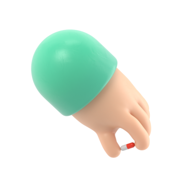 Haplar kontrol altında. Doktor, kapsül parmaklarını tutun. Ağrı kesici al. Tıbbi tedavi konsepti. Sağlık hizmetleri. Tıbbi ilaçlar. Eczacı ilaç veriyor. Çizim düz tasarım. Arkaplanda izole.