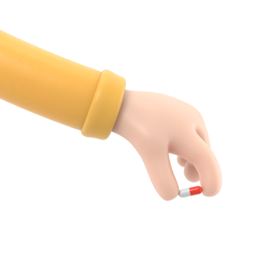 Haplar kontrol altında. Doktor, kapsül parmaklarını tutun. Ağrı kesici al. Tıbbi tedavi konsepti. Sağlık hizmetleri. Tıbbi ilaçlar. Eczacı ilaç veriyor. Çizim düz tasarım. Arkaplanda izole.