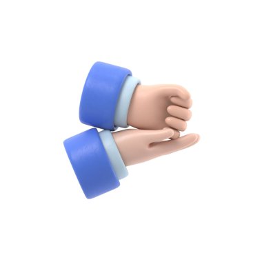Jestlere yardım et. El hareketi, avuç içi ve yumruk. Konuşulmayan iletişim. Dil jestleri. 3D düz tasarım. El simgesi. PNG dosyalarını şeffaf arkaplanlara aktarır.