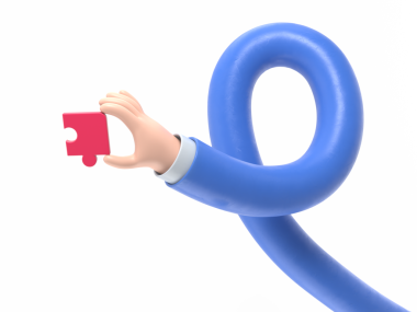 Şeffaf arkaplan modeli. Dört parçadan oluşan beyaz bulmacalı iş birliği birliği. PNG dosyalarını şeffaf arkaplanlara uyarlar. Uzun silah kavramı.