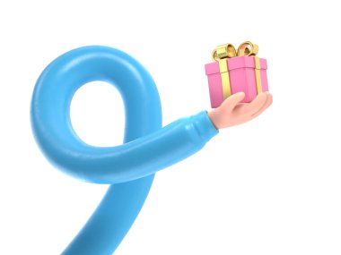 Şeffaf arkaplan, akıllı telefona dokunan 33D model el. cep telefonu kullanımının karikatür simgesi veya maketi, şeffaf arkaplanı olan PNG dosyalarını destekler..