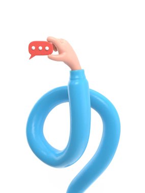 Şeffaf arkaplan, akıllı telefona dokunan 33D model el. cep telefonu kullanımının karikatür simgesi veya maketi, şeffaf arkaplanı olan PNG dosyalarını destekler..