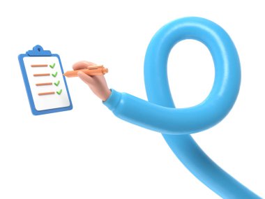 3D karakter kontrol işareti