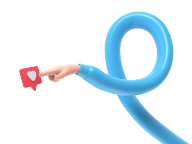 El ele tutuşan kalp balonu