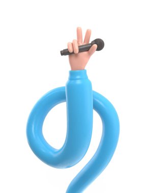 3D çizgi film Mavi Su Damlası