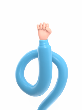 mavi lastik eldivenler ve J harfi.