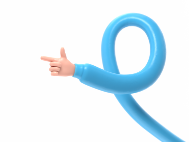 3D bir adam ve harf.