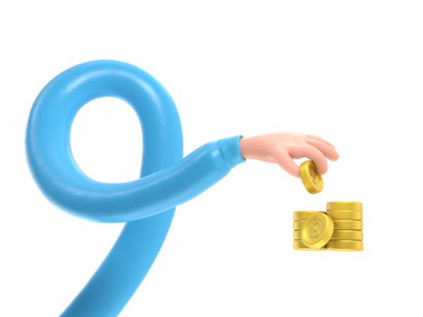 8 numaralı çizgi film karakterinin 3 boyutlu canlandırması