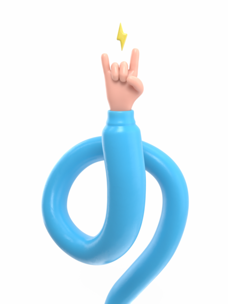 Şeffaf arkaplan modeli. Çizgi film karakteri el sallıyor. Saydam arkaplanı olan PNG dosyalarını destekler. Uzun silah kavramı.