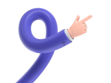 Mavi numara sekiz, beyaz arkaplanda izole edilmiş.