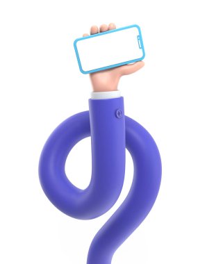 el ele tutuşan akıllı telefon karakteri