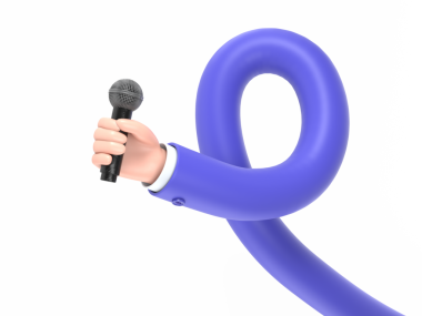 bir numara ile mavi karakter