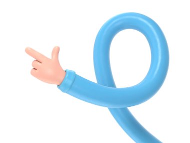 El ele tutuşarak bir F-3D harfi oluşturduk. beyaz arkaplanda izole.